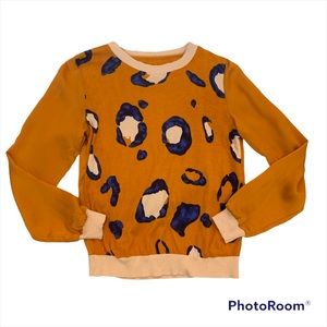 3.1 Phillip Lim Target Leopard Blouse Size XS